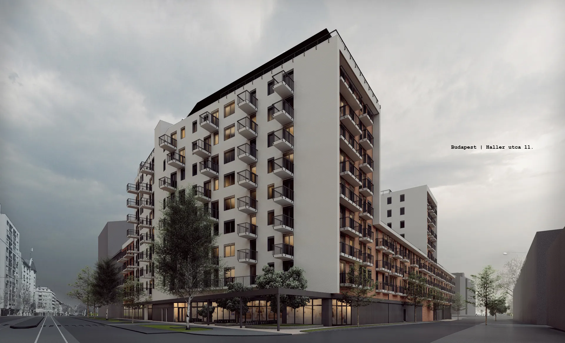 Haller Corner street front facade