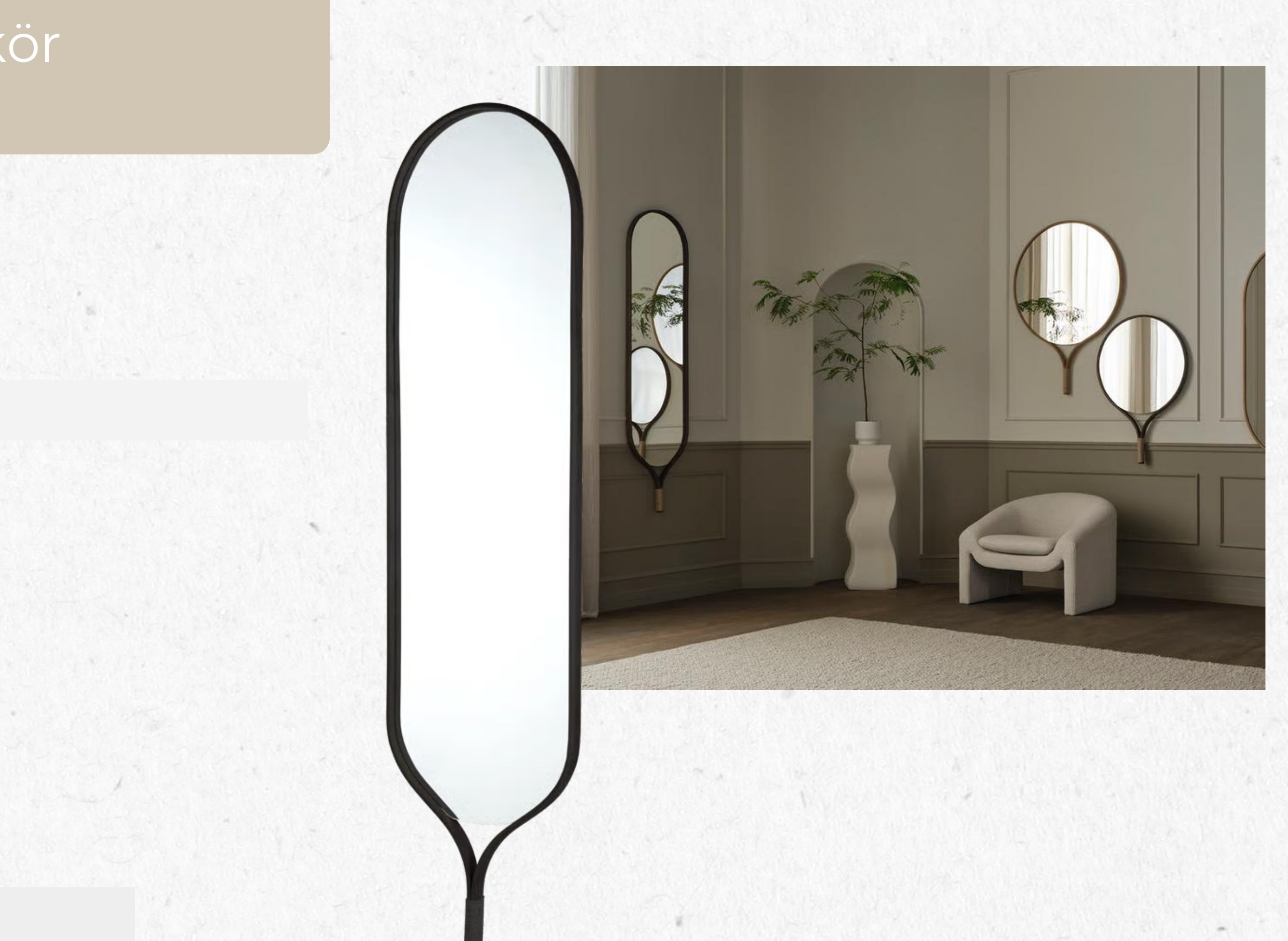 Bolia Racquet tükör