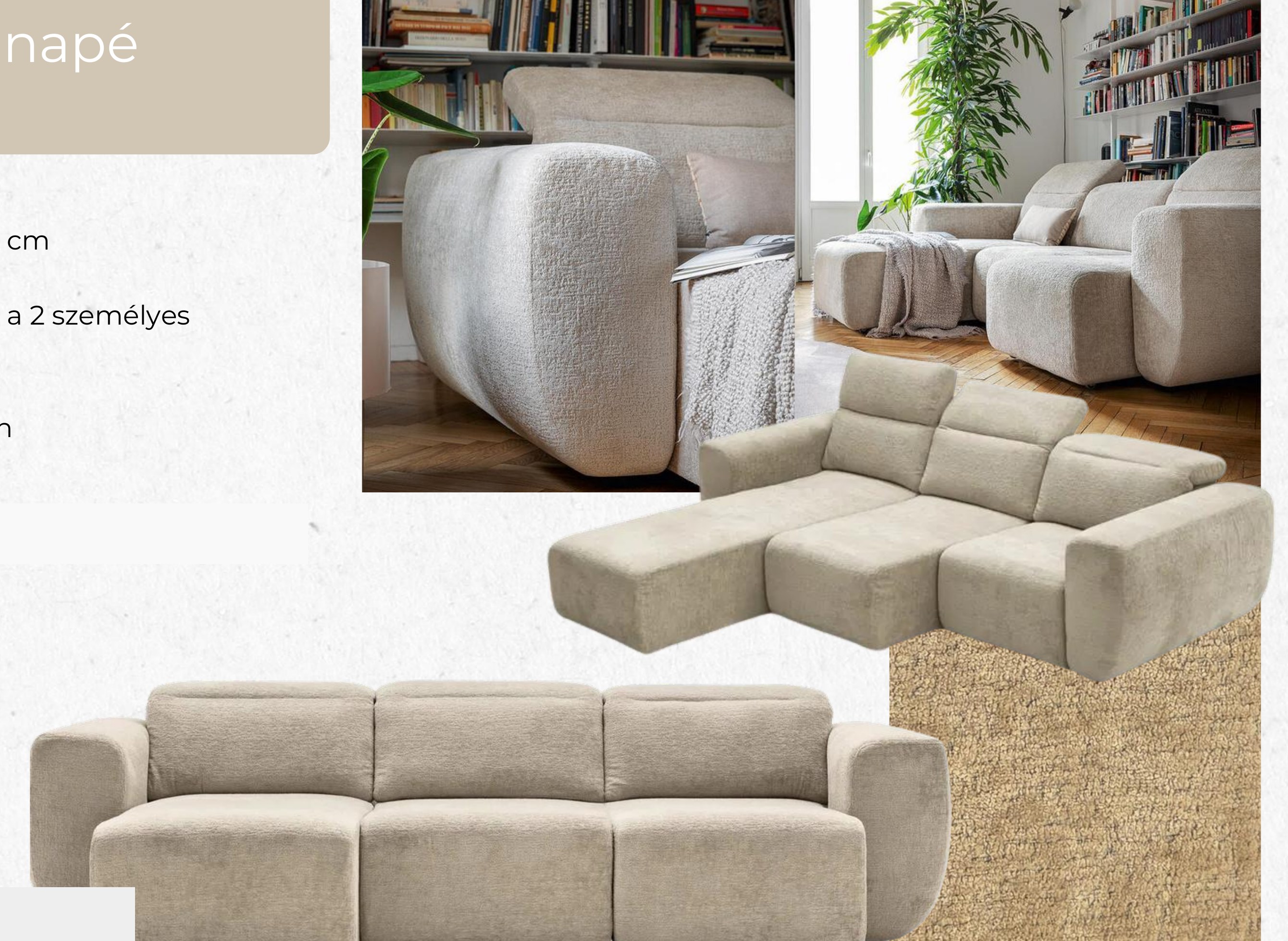 Calligaris Pandora kanapé