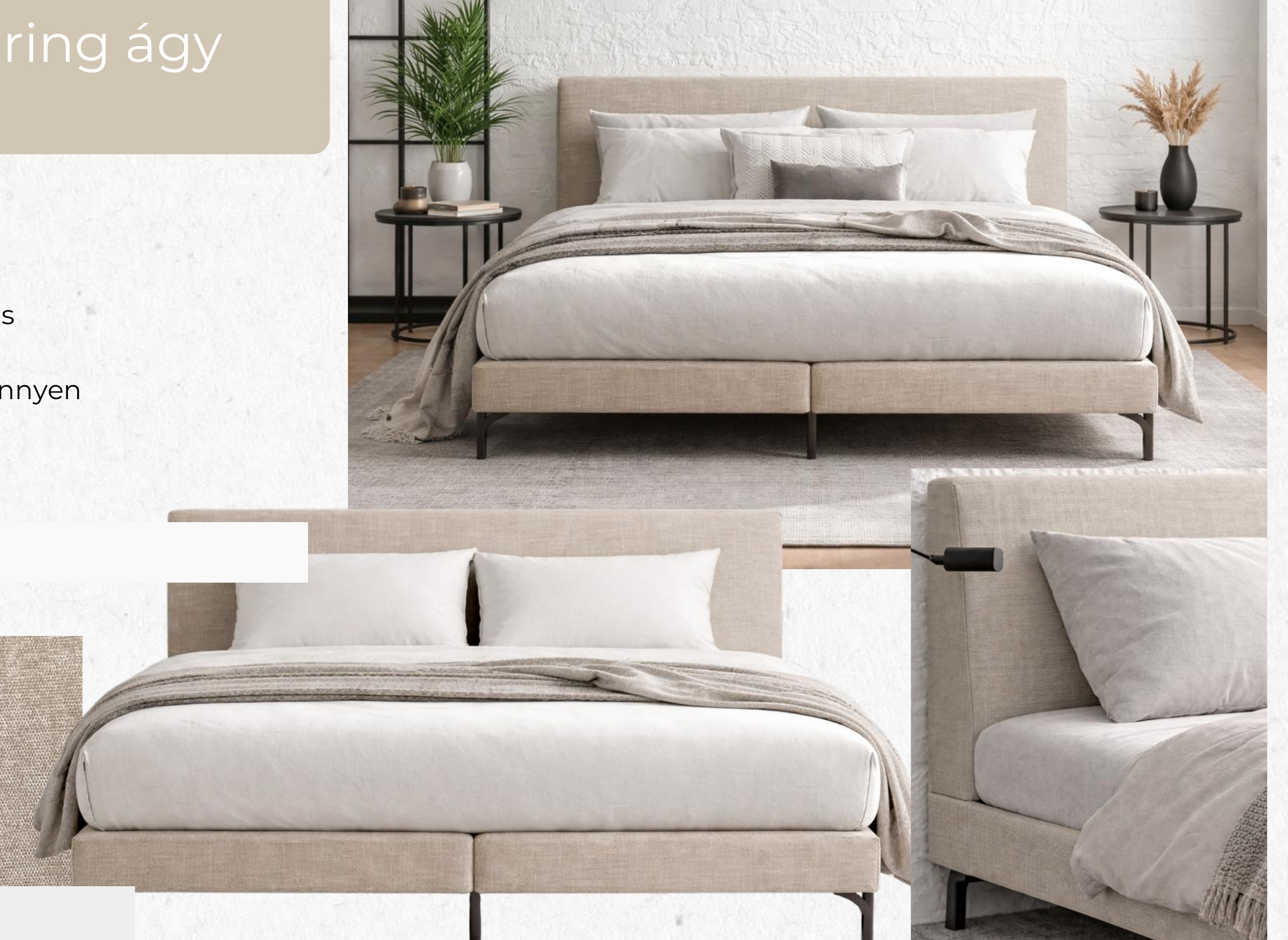 Revor Boxspring ágy