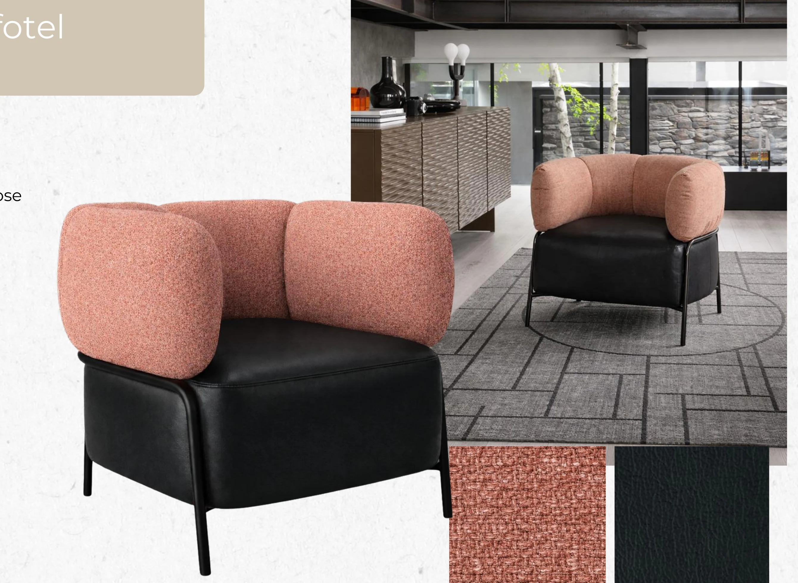 Calligaris Quadrotta fotel