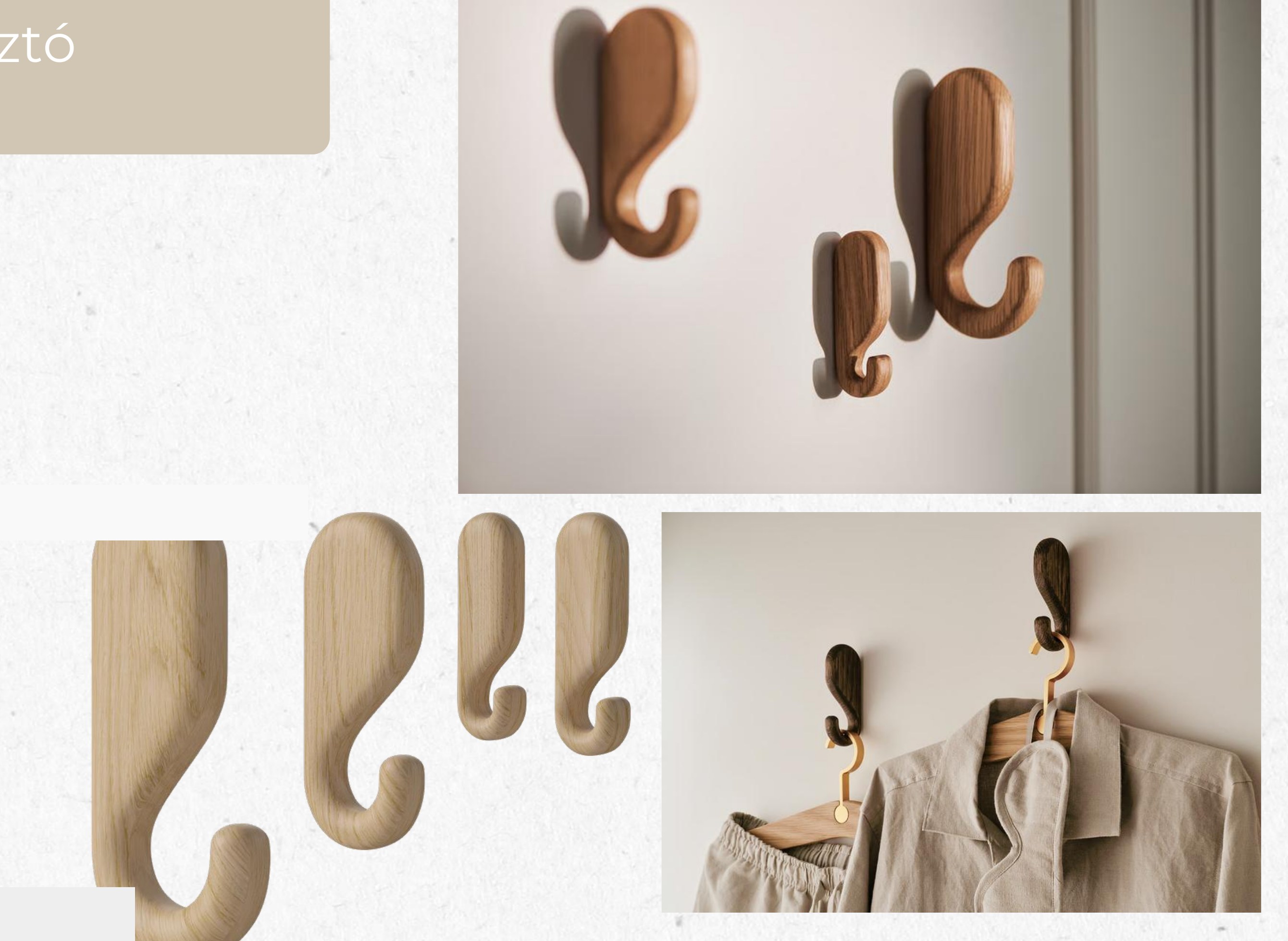 Bolia Nob Wall Hook fogas