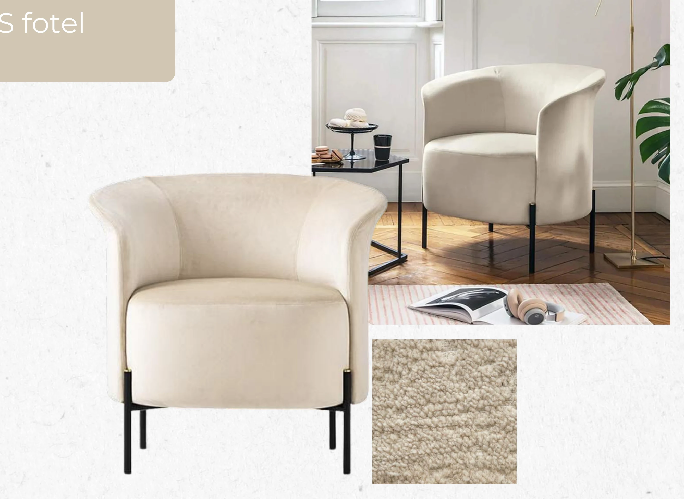 Calligaris Rendez-vous fotel