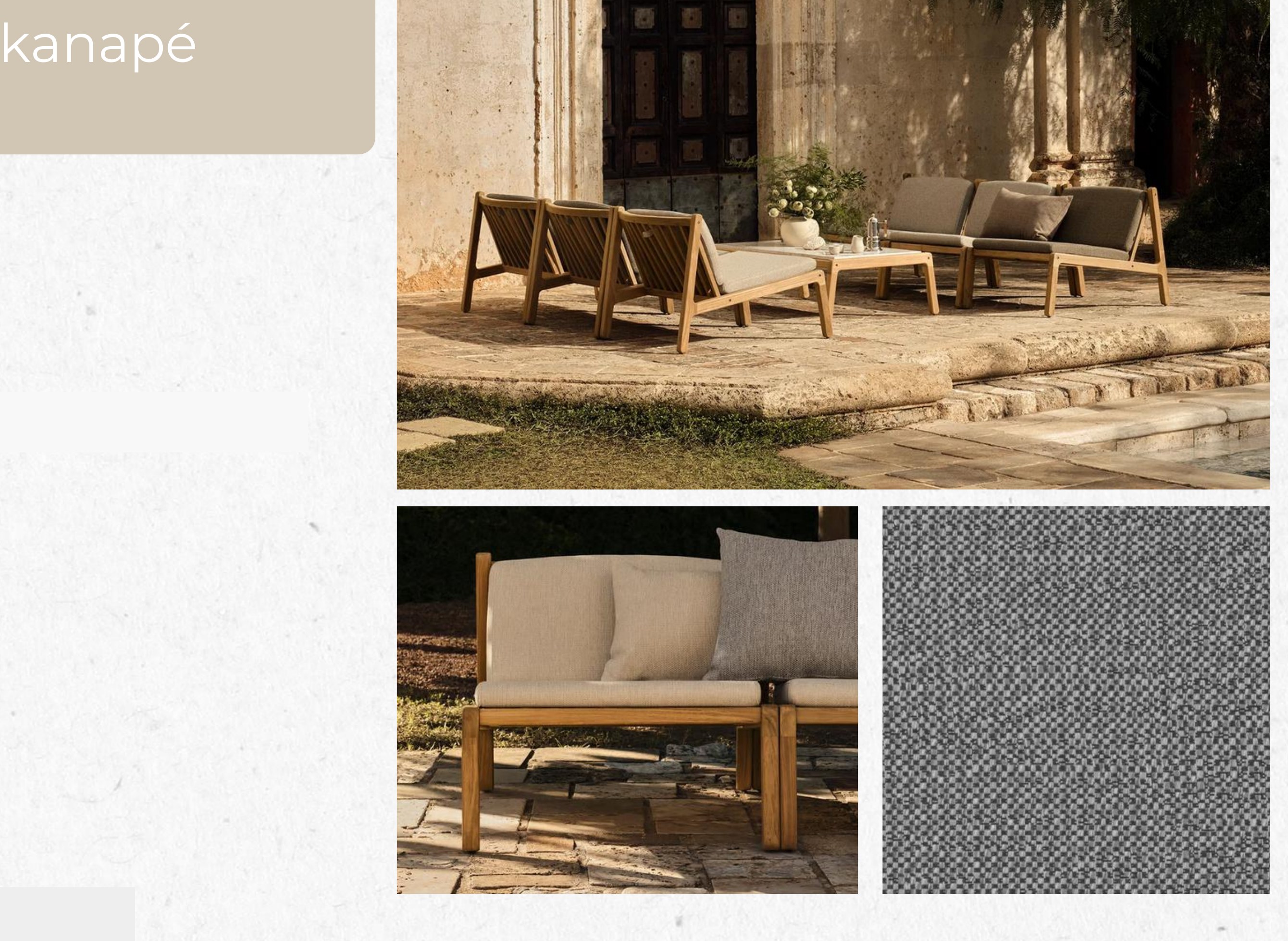 Bolia Patio kültéri kanapé